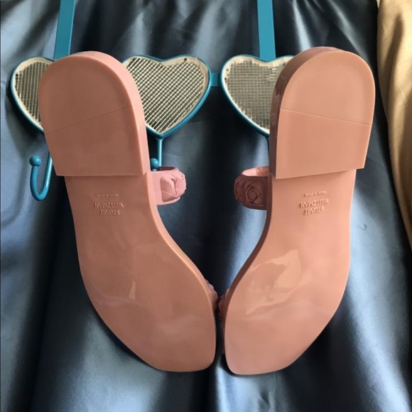 Stuart Weitzman Rosita Slide Rubber Sandal - Picture 6 of 8